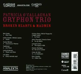 Patricia O'Callaghan, Gryphon Trio - Broken Hearts and Madmen (2011)
