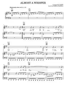 Almost a whisper - Yanni (Piano-Vocal-Guitar)