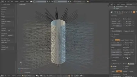 Creating Uniformity with Particles in Blender (2012)
