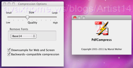 Metaobject PdfCompress v6.1 Mac OS X