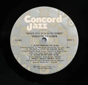 Ernestine Anderson - When the Sun Goes Down (1984) 24-Bit/96-kHz Vinyl Rip