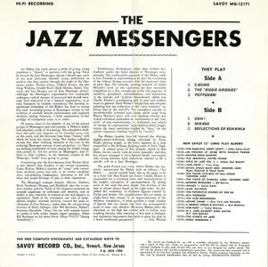 Art Blakey and The Jazz Messengers - Midnight Session (1957) {Savoy Japan SV-0145 rel 1991}