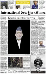 International New York Times November 23 2013