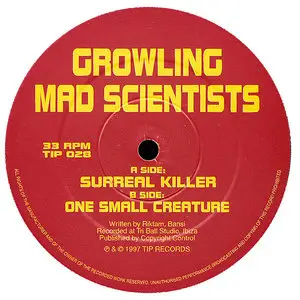 Growling Mad Scientists (aka GMS) - Surreal Killer EP (1997) [TIP Records]