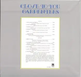 Carpenters - Close To You [Japan SHM-CD] (2009)