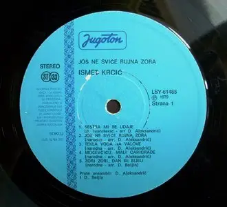 Ismet Krcic - Jos Ne Svice Rujna Zora (1979) Jugoton LSY 61485 (vinyl rip 2011)
