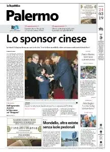 la Repubblica Palermo - 24 Marzo 2019