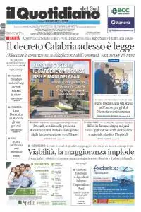 il Quotidiano del Sud Catanzaro, Lamezia e Crotone - 20 Giugno 2019
