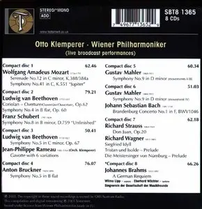 Otto Klemperer Live [8 CD] set with Wiener Philharmoniker (Radio Broadcasts) [Re-up] [mirror added]