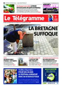 Le Télégramme Quimperlé – 18 juillet 2022