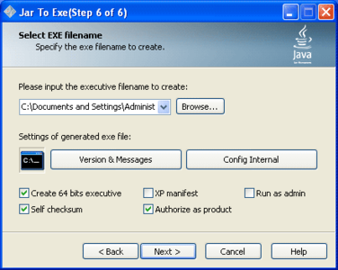 Jar2Exe Enterprise Edition 2.1.7.1096 Portable