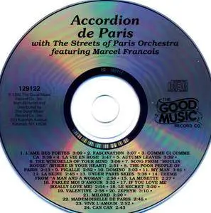 The Streets Of Paris Orchestra Feat. Marcel Francois - Accordion De Paris (1992) Repost