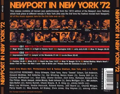 Various Artists - Newport In New York '72 [3CD] (2009) {Wax Train}