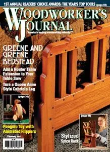 Woodworker's Journal - February 2015 (True PDF)