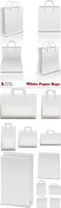 Vectors - White Paper Bags