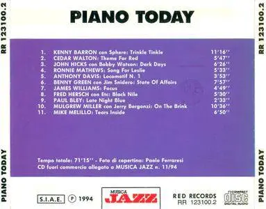 VA - Piano Today (1994)