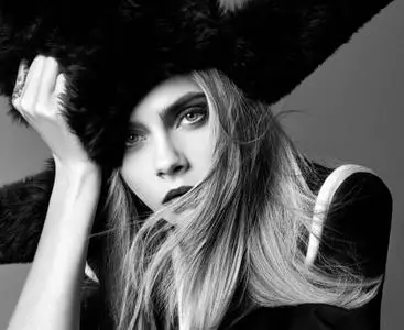 Cara Delevingne by Terry Tsiolis for ELLE US September 2016