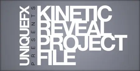 After Effects Project - Kinetic Reveal