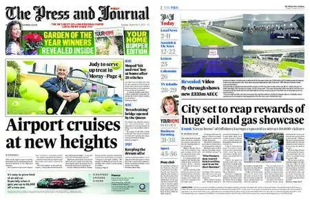 The Press and Journal Moray – September 05, 2017