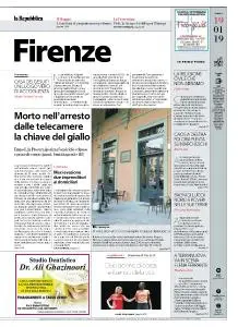 la Repubblica Firenze - 19 Gennaio 2019