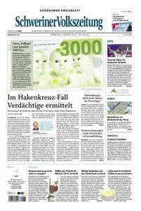 Schweriner Volkszeitung Hagenower Kreisblatt - 07. August 2018