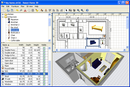 Sweet Home 3D v.1.2 Freeware