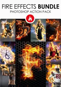 GraphicRiver - Fire Effects Bundle - Photoshop Actions