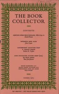 The Book Collector - Summer, 1963