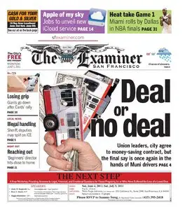 SAN FRANCISCO THE EXAMINER 26 27 29 31 MAY 01 JUNE 2011