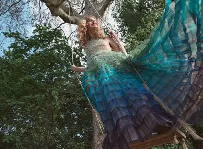 Natalia Vodianova by Cedric Bihr for Harper's Bazaar UK September 2021