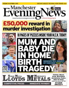 Manchester Evening News - 14 October 2025