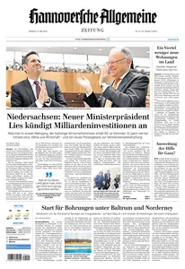 Hannoversche Allgemeine Zeitung - 21 Mai 2025
