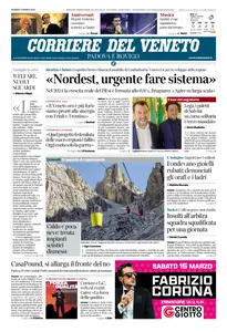 Corriere del Veneto Padova e Rovigo - 14 Marzo 2025