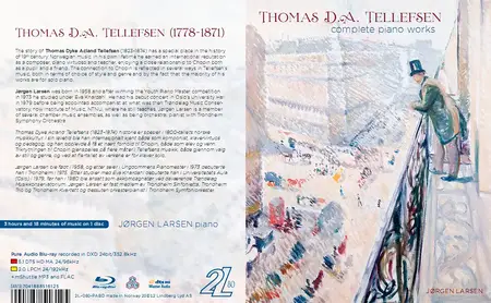 Jorgen Larsen - Thomas D.A. Tellefsen: Complete Piano Works (2012) [Official Digital Download 24bit/192kHz]