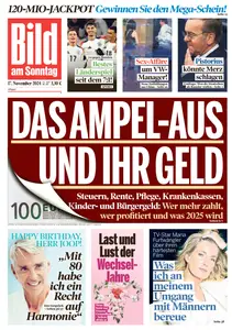 Bild am Sonntag - 17 November 2024