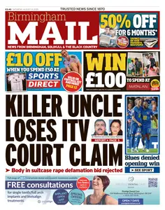 Birmingham Mail - 9 August 2025