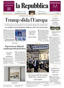 la Repubblica - 24 Gennaio 2025