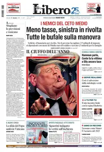 Libero - 31 Dicembre 2025