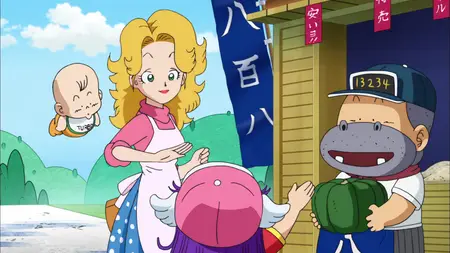 Dragon Ball Super (2015 S04E23 Goku vs Arale! An Off the Wall Battle Spells the End of the Earth ZR