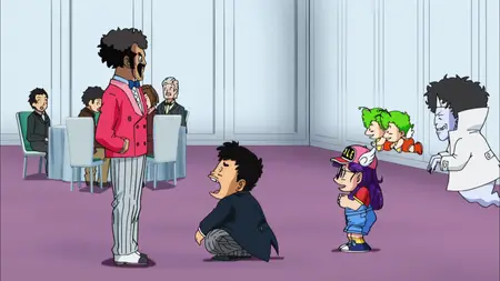 Dragon Ball Super (2015 S04E23 Goku vs Arale! An Off the Wall Battle Spells the End of the Earth ZR