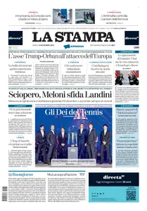 La Stampa Aosta - 8 Novembre 2025