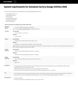 Autodesk Factory Design Utilities 2026.1