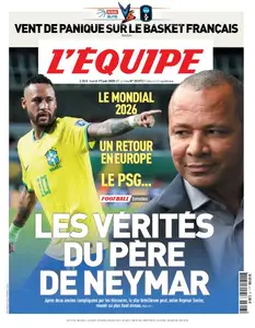 L’equipe du Mardi 17 Juin 2025