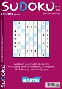 Sudoku Logisch Spezial - Nr.118 2025