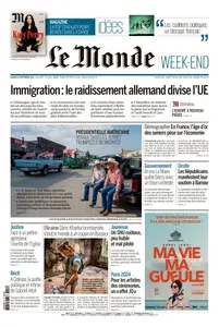 Le Monde du Samedi 14 Septembre 2024