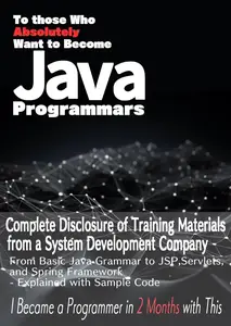 Java Learning Material: Publishing In-House Training for Beginners at the System Development Company