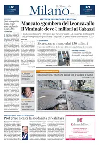 il Giornale Milano - 15 Novembre 2024