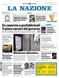 La Nazione Lucca - 2 Luglio 2025
