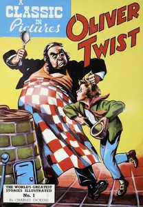 A Classic in Pictures 01-Oliver Twist c2c 1949 Amex-UK CW