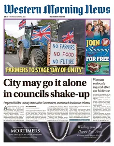 Western Morning News Devon - 28 December 2024